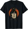 is He Vintage Dead Yet Dark Crow Raven Bird Humor Retro T-Shirt