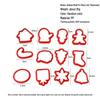 Space Toy Sand and Clay Molds Set - Includes Play Dough, Super Light, and Crystal Clay Molds with Tools