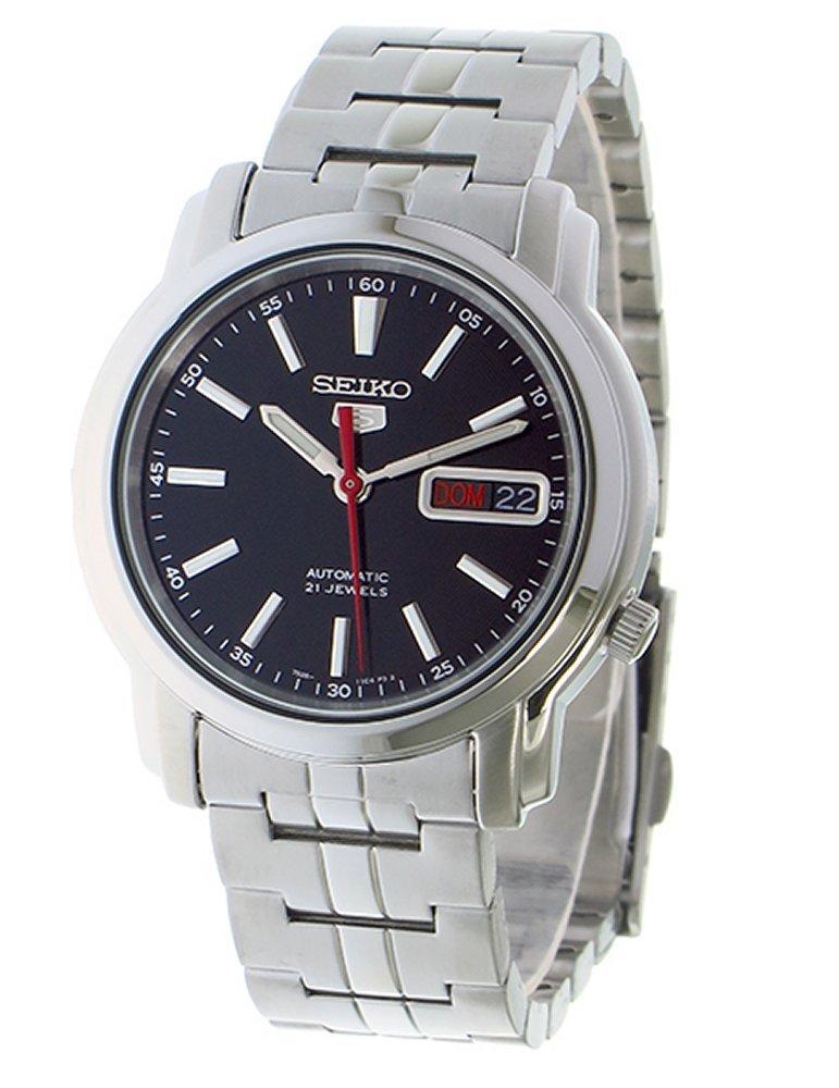 

Seiko Five SEIKO 5 автоматические мужские часы SNKL83K1 черный x серебристый