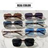 Square Sunglasses For Men Vacation Fashion Glasses Wooden Sunglasses Women Trendy Shades Vintage  Hombre Zonnebril