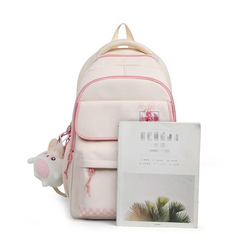 Bag Women'S Bag Spring And Summer Large-Capacity Backpack Mori Junior High School Student High School Student Versatile Schoolbag