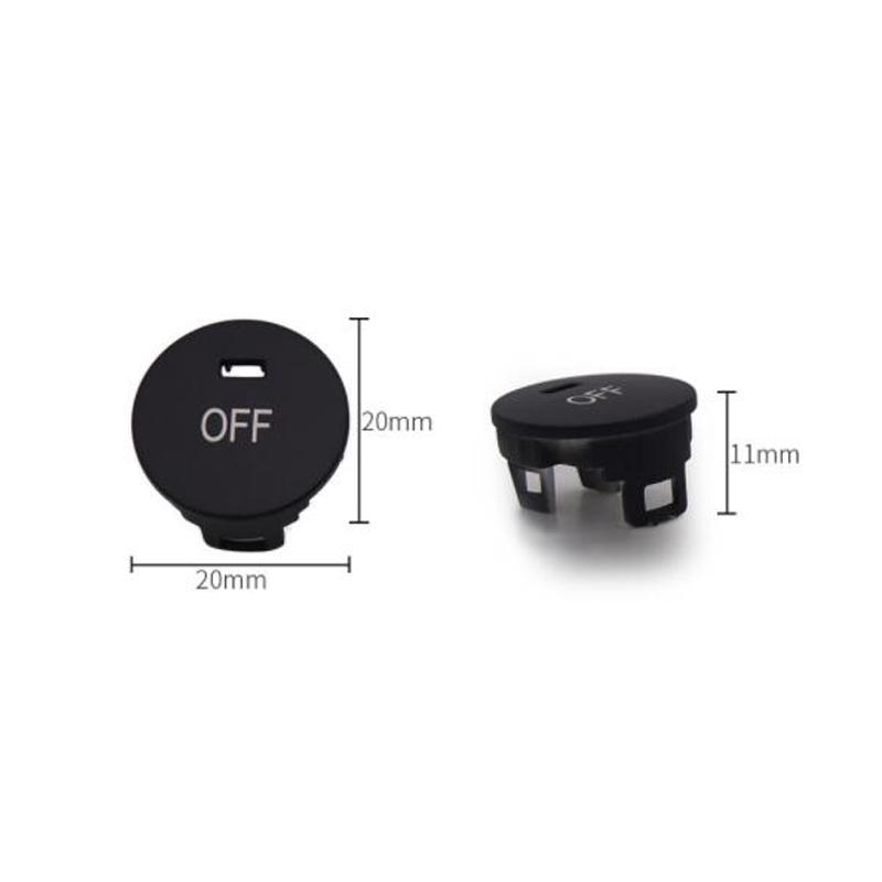 For BMW 5 Series E60 Air Conditioning Panel Switch Button Central Control Knob Cover MAX AUTO OFF REST Seat