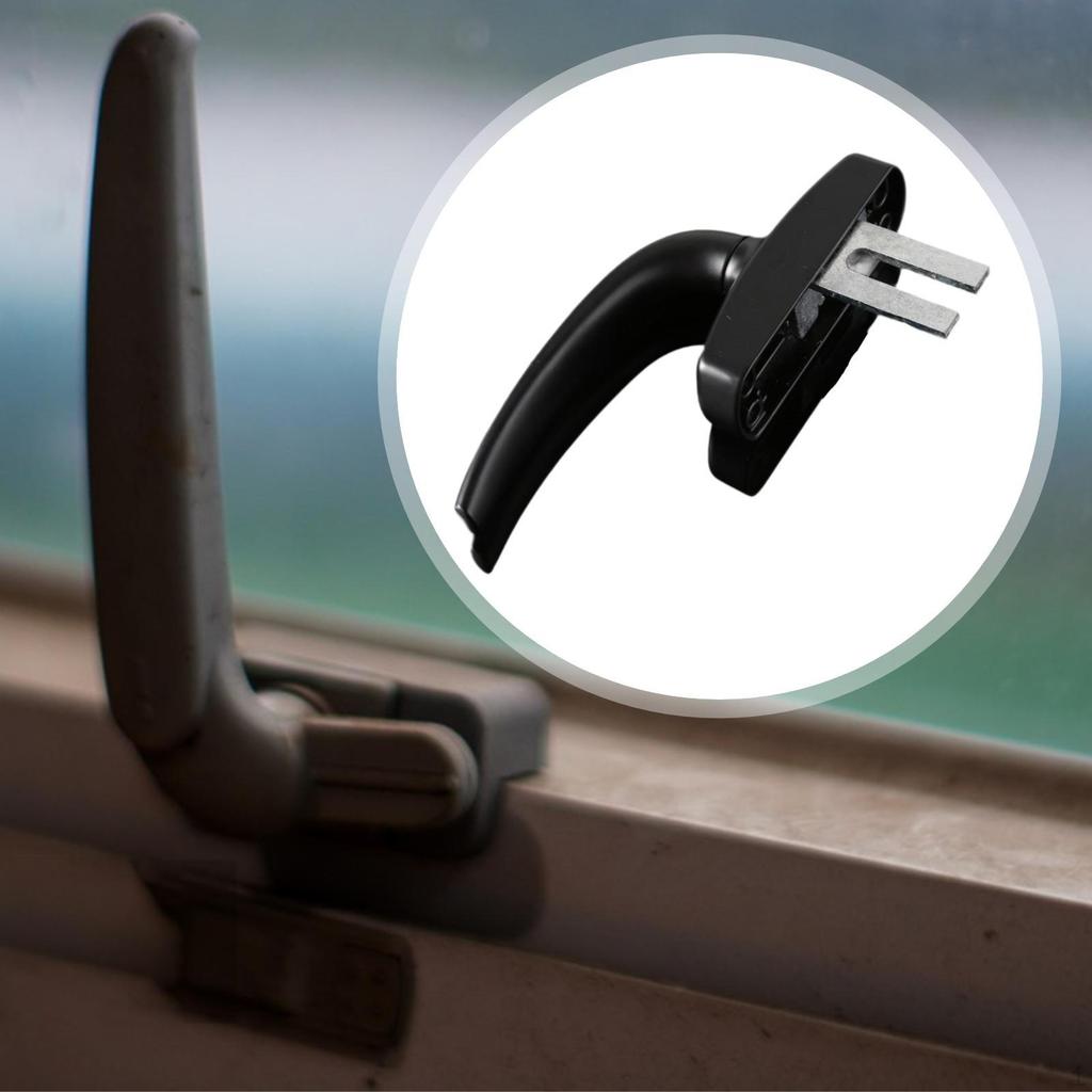 Casement Handle with Lock for , Aluminum Replacement Doors, Universal And Accessory, Easy to