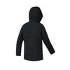 Fila Moisture Wicking Hooded Two Piece Inner Liner Waterproof Windproof Warm Jacket Women Jacket Deep-Black A11W447907FBK