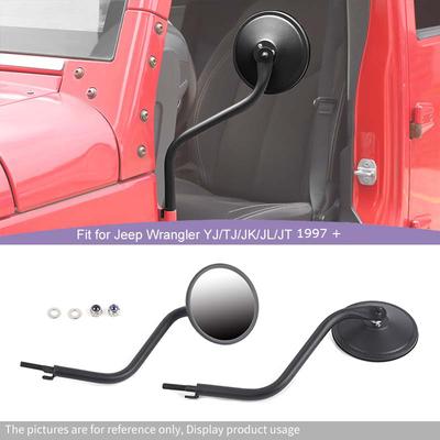 Závěs zrcátka na sloupku A pro Jeep Wrangler YJ/TJ/JK/JL/JT Příslušenství pro exteriér vozu