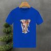 2024 Luxury Elephant 100% Cotton High Quality Printing Couple Tees Summer Harajuku For Men/Women Short Sleeve T-shirt Asian Size