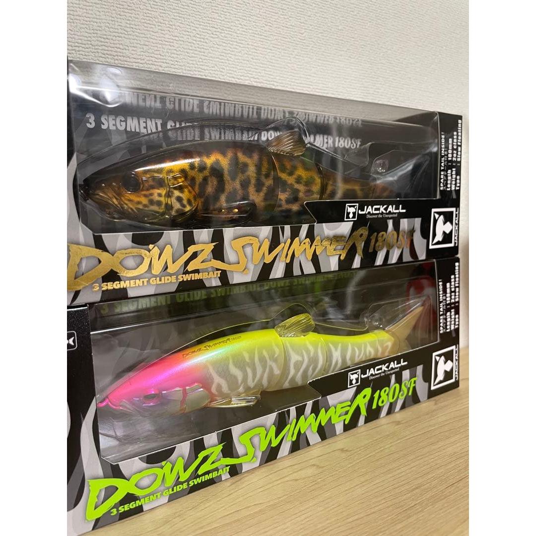 Used JACKALL DOWZ SWIMMER 180SF 2 piece set