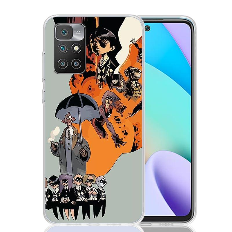 The Umbrella Academy Case Phone Cover for Xiaomi Redmi 13 13C 14C 12 12C 10 10C 10A 9 9C 9A 9T 8 8A 7 7A 6 Pro 6A K70 K60 K40 K2