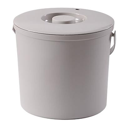 Tea Residue Bucket Container PP Multifunctional Tea Garbage Can Desktop Trash Can for Home Office