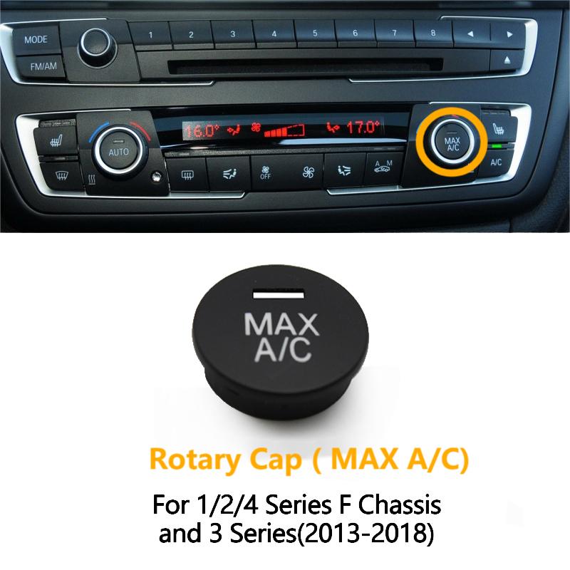 Car Dashboard CAir Conditioner AC Control Button CD Player Key Cap Repair Kit For BMW 1 2 3 4 F Series F20 F21 F22 F23 F30 F32