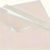 10pcs Acrylic L-Shaped File Envelopes for A4 - Clear and Sturdy Document Holder Set for Office Organization