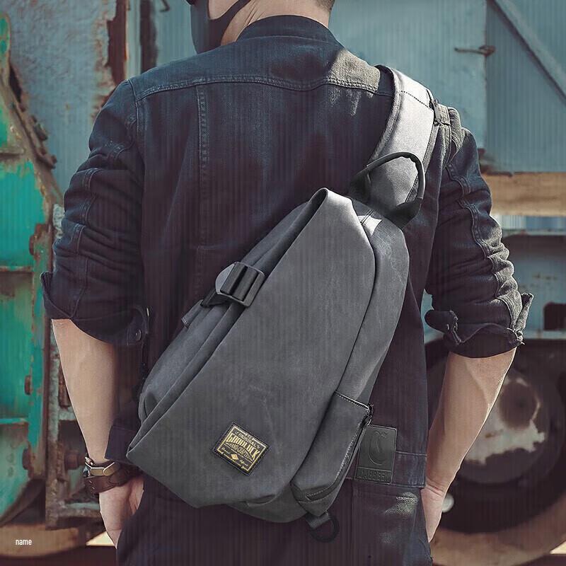 Teemzone Men s Casual Multi-functional Crossbody Bag