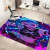 1pc Jinx Print Area Rug - Soft, Washable Non-Slip Indoor Mat, Living Room, Home Office Decorative Rug,Office Decorative