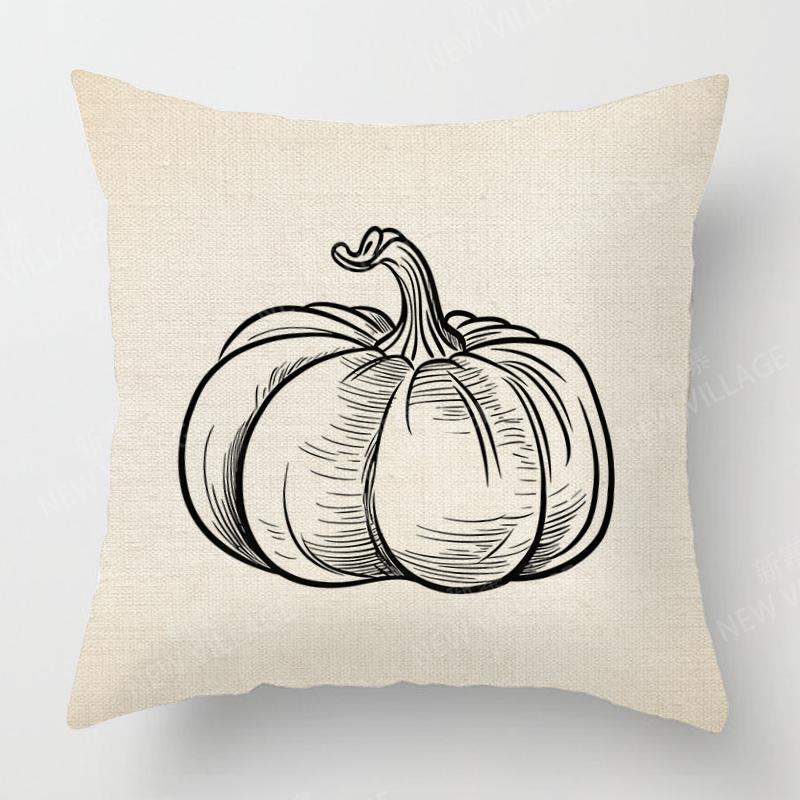 Decorative Cushion Home Living Room Decor Throw Pillow Cover 40*40 40x40cm 60x60cm 45x45cm 50x50cm Pillowcase Halloween Autumn
