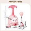 Balloon Car, Pump, Car Kit, Birthday Gift, Educational Toy for 3-4 Year Old Boys And