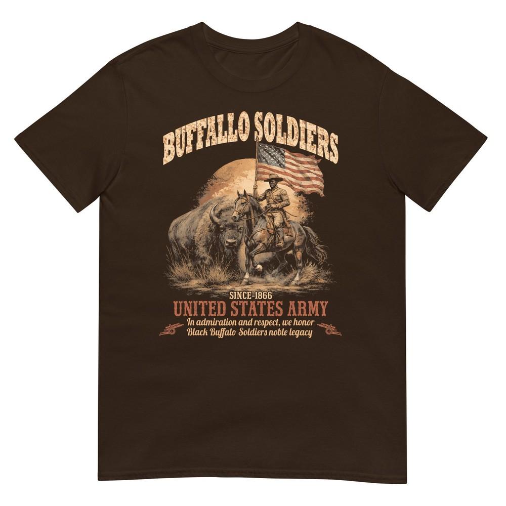 Buffalo Soldiers African American Black History Military Us TShirt