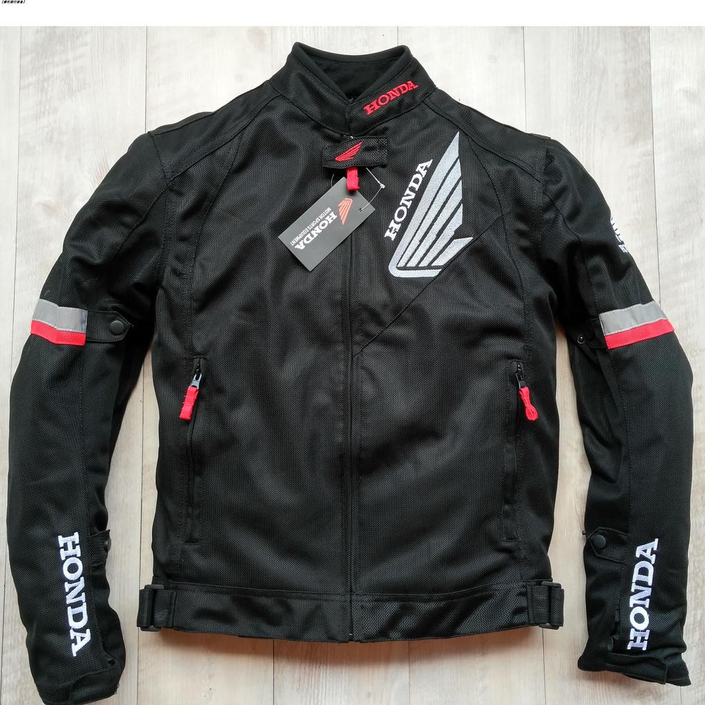 2025 New Honda Motorcycle Jacket with CE Body Armor Racing Motorbike Jackets Men Women Riding Wear-resistant Moto Clothing
