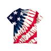Kids Independence Day Print Round Neck Short Sleeve Casual T-shirt
