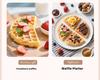 Breakfast Machine Mini Baking Bread Machine Household 3-in-1 Waffle Machine Removable Cleaning Electric Cake Stand Sandwich Machine