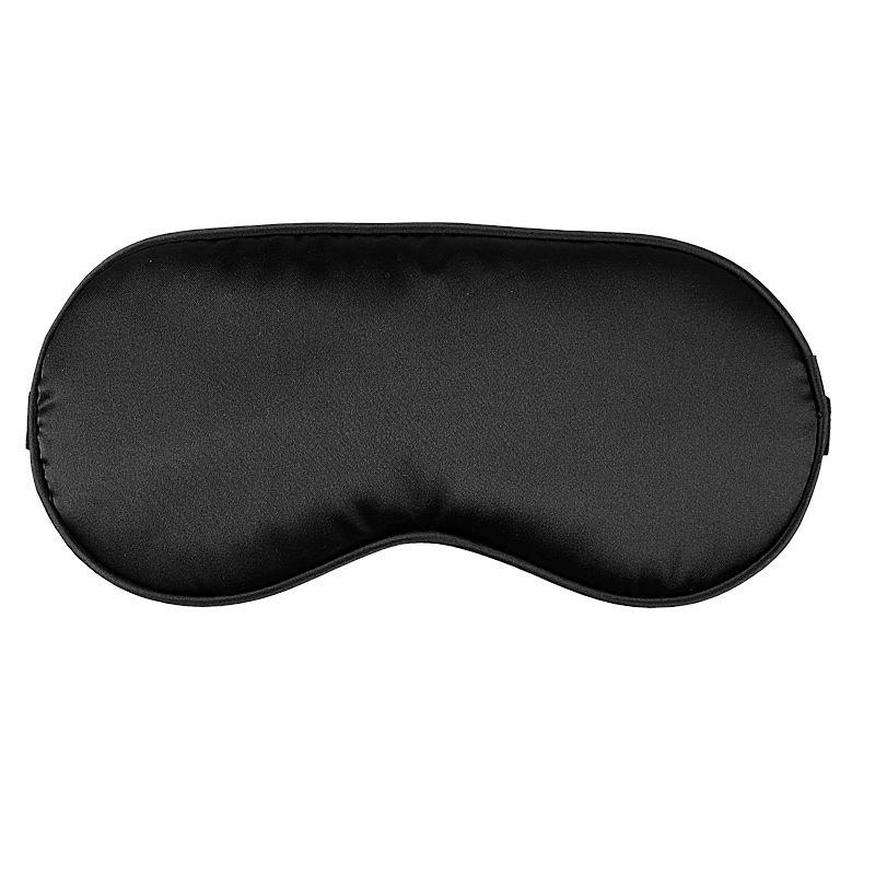 Silk Blackout Ice Pack Eye Mask: Double-Sided, Breathable, Perfect for Travel and Sleep