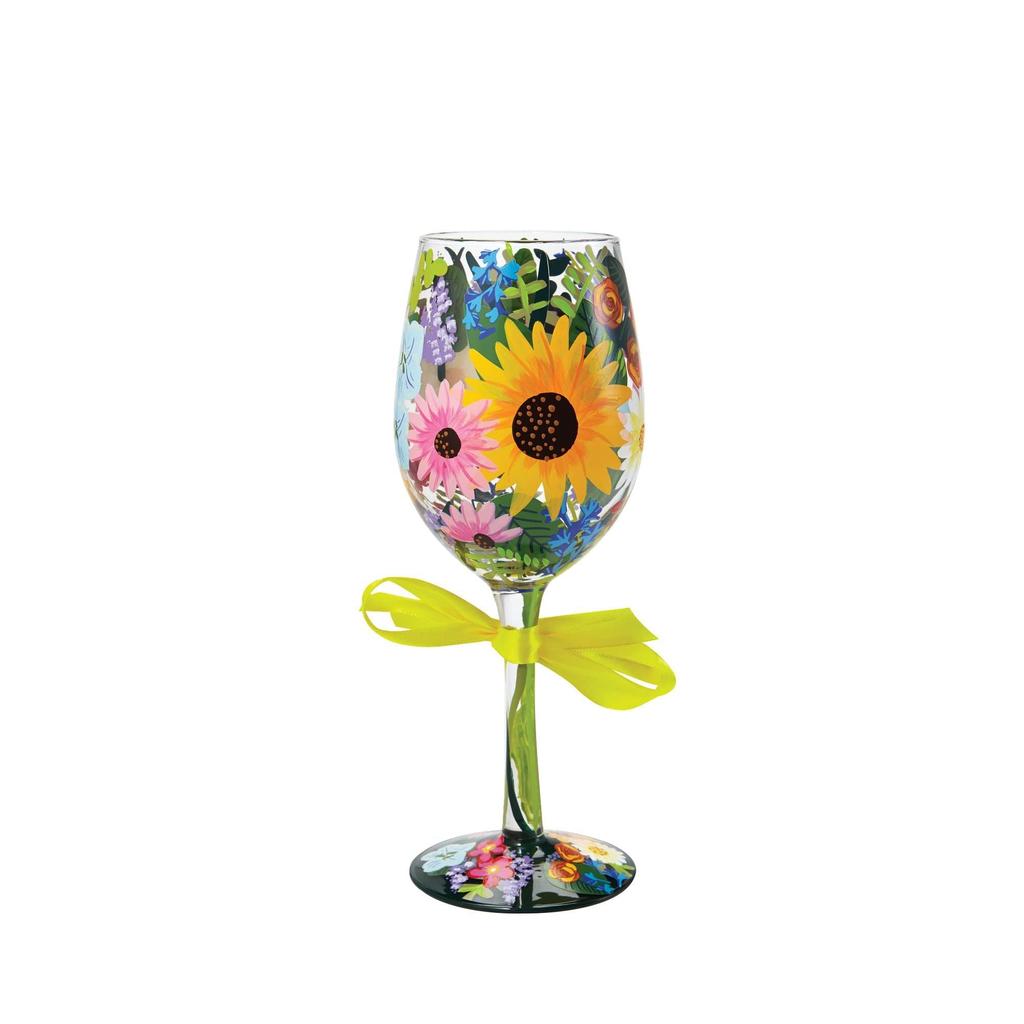 Lolita Wine Glass WILDFLOWERS GLS11-5526S