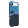 For iPhone Air Magnetic Case Water Transfer Printing Metal Frame PC Phone Back Cover