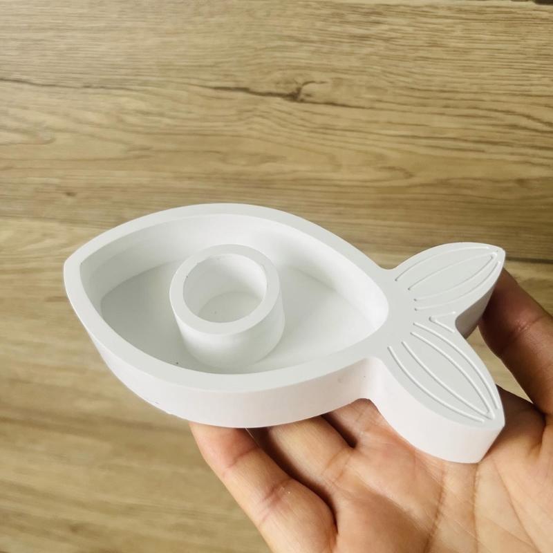 3Pcs Reusable Silicone Candle Making Mould Craft for Home Decoration Shell Fish Turtles Shape Sturdy Materials