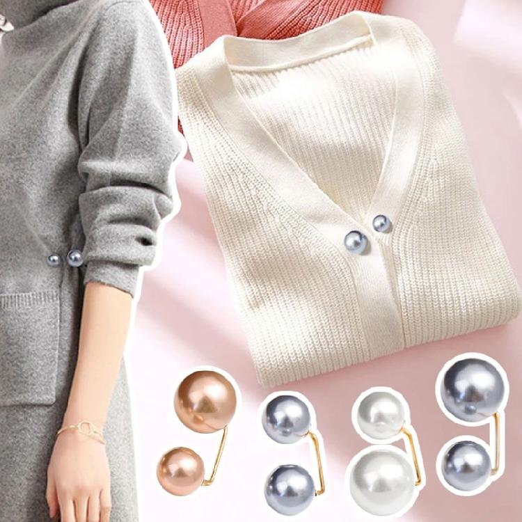 Pearl Brooch Pins For Clothes Waist Pins For Pants Safety Pins Scarf Clip