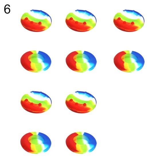 10 Stück Silikon-Thumbstick für Xbox One Kappenabdeckungen 360 PS4 Analog-Controller Griff
