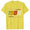 Fashion Birthday Gift for Men T-shirt Vintage Made in 1985 40th Birthday 40 Years Old Tops Summer Streetwear Short Sleeve Tees