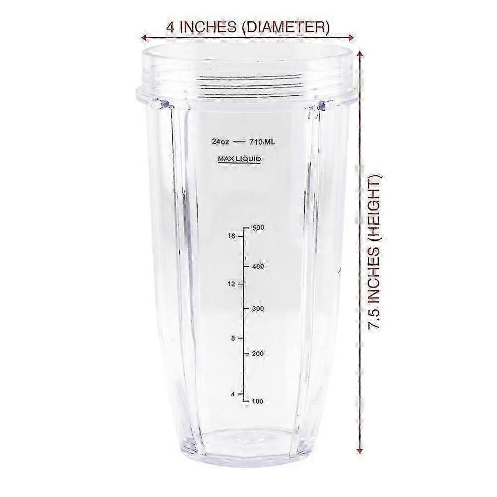 Blender Replacement Parts for Ninja, 24Oz Cup 7 Fins Extractor Blade, for Nutri Ninja Auto IQ BN801