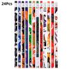 12/24/36 Pcs Halloween Christmas Theme Wooden Pencil Student School Stationery Halloween Party Gifts Supplies For Children