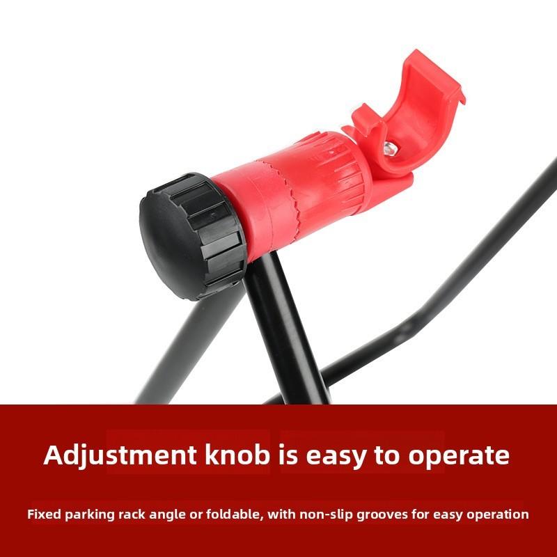 Cycling Maintenance Triangle Holder With Folding Design For Mountain And Road Bikes