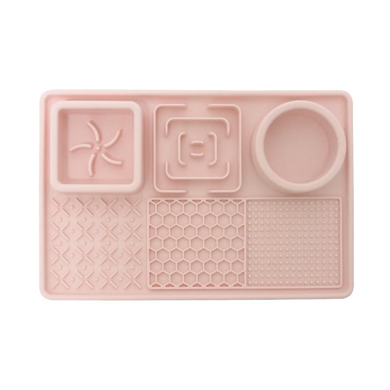 Silicone Non-Slip Waterproof Pet Feeding Mat - Easy Clean, Slow Feeder, Leakproof for Cats & Dogs