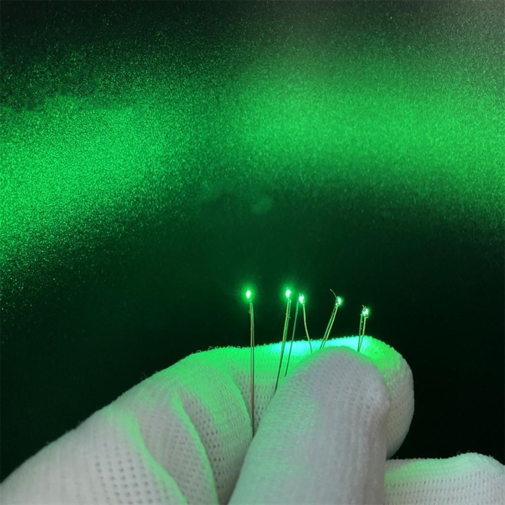 10Pcs Red Black Line 0805LED SMD Wire  Light HO N OO Scale Pre-soldered Micro Railway Decoration