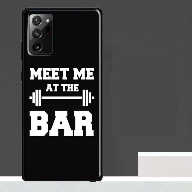 Bodybuilding Gym Fitness Case For Samsung Galaxy S25 Ultra S23 S22 S21 S24 Ultra S9 S10 S20 Plus S25 FE Phone Cover