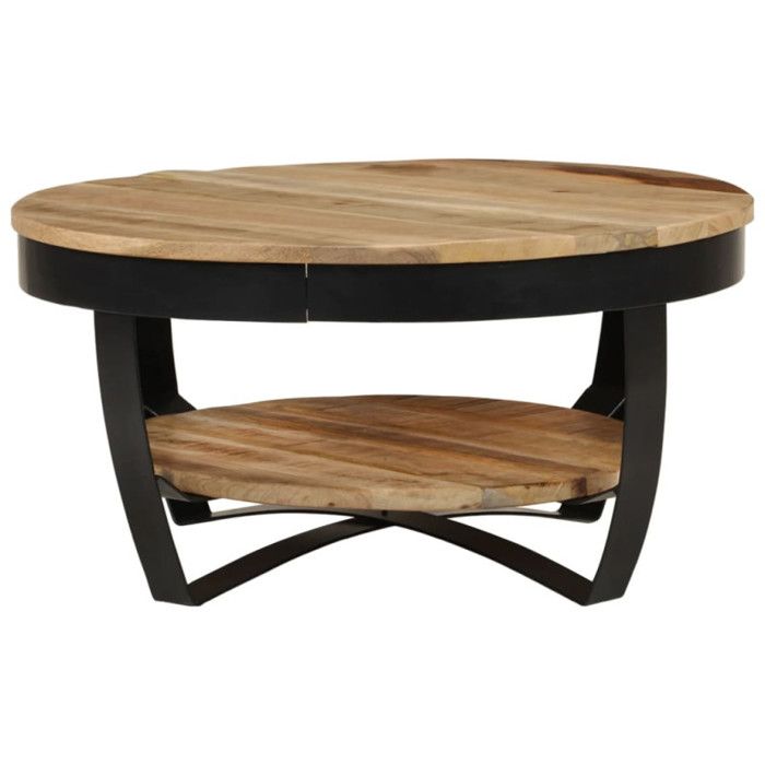 VidaXL Coffee Table Solid Mango Wood 65 X 32 Cm