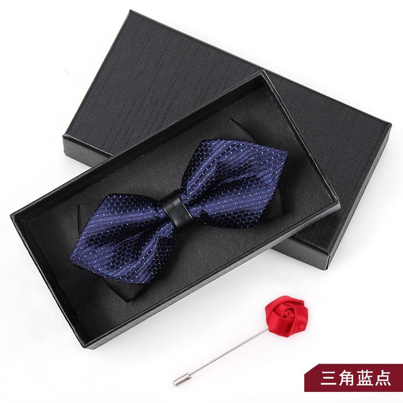 Bow Tie Men'S Wedding Groom Best Man Red Suit Shirt British Brothers Korean Bow Women'S Gift Box