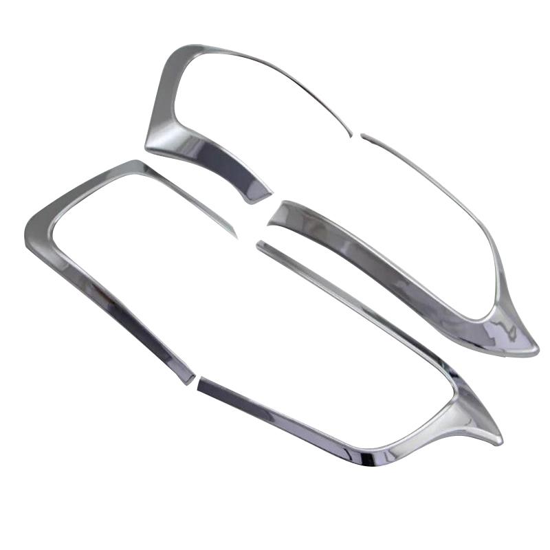 

Для Jeep Cherokee KL 2014 2015 2016 2017 2018 2019 2020 2024 ABS автомобильный задний фонарь лампа бровь век отделка крышка наклейки серебряный