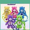 Carebears Rainbow Bear Plush Toy With Heart-shaped Backpack