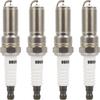 ECCPP Spark Plug Platinum Iridium Fit for Ford for Edge 2013-2018,for Lincoln for MK 2015-2019 Replacement for 96588 (4 Spark Plugs)