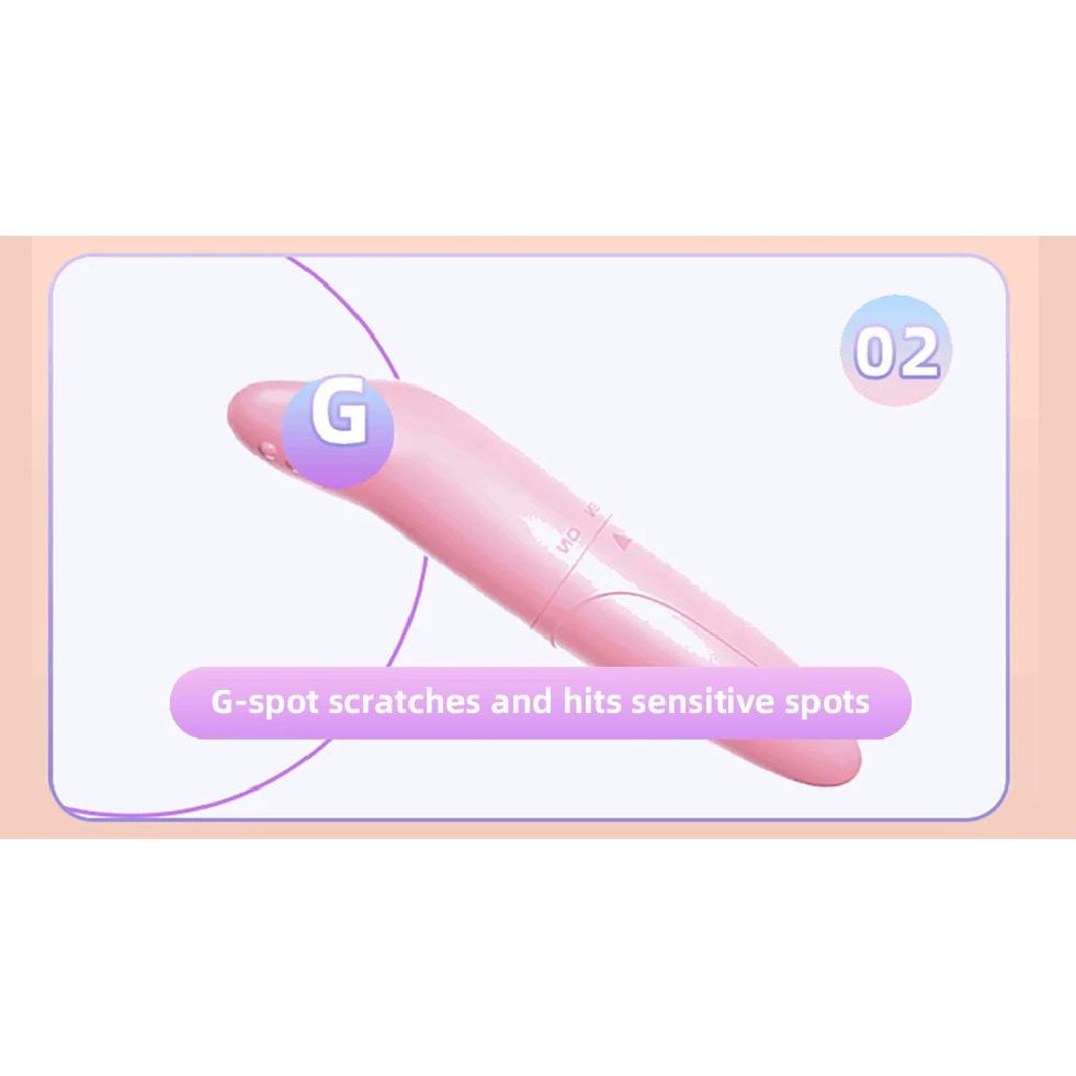 Cute Bullet Vibrator G-spot Nipple Clitoris Stimulator Sex Toys for Woman Female Masturbator Waterproof Anal Dildo Vibrators