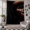 Wall TapestryThe Conjuring Annabelle Art Hanging Cloth Decorative Background Cover for Room Decoration