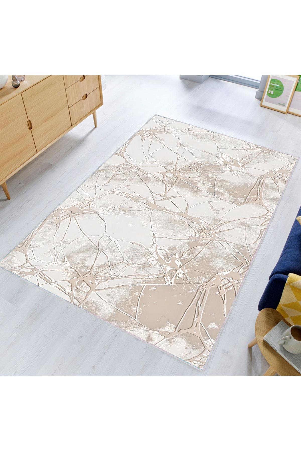 

Моющийся ковер с принтом Rovigo Home RVGHOME0363 50x80 бежевый