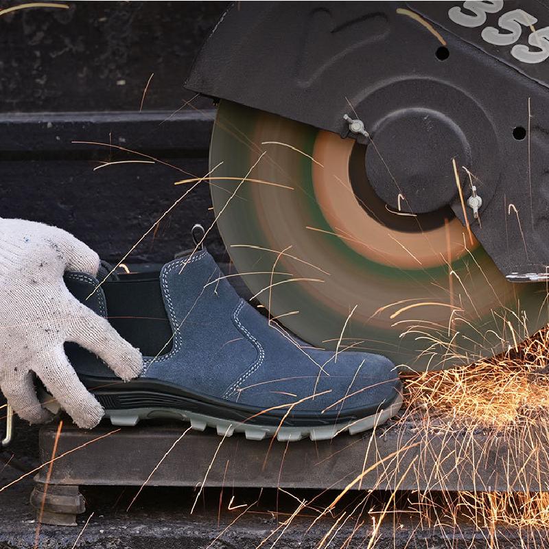 Неразрушимые кроссовки мужские рабочие туфли роскошные защитные туфли мужские — фото 7