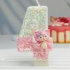 Exquisite Cute Cartoon Linnabelle Digital Candle Birthday Cake Atmosphere Birthday Decoration Candle Styles