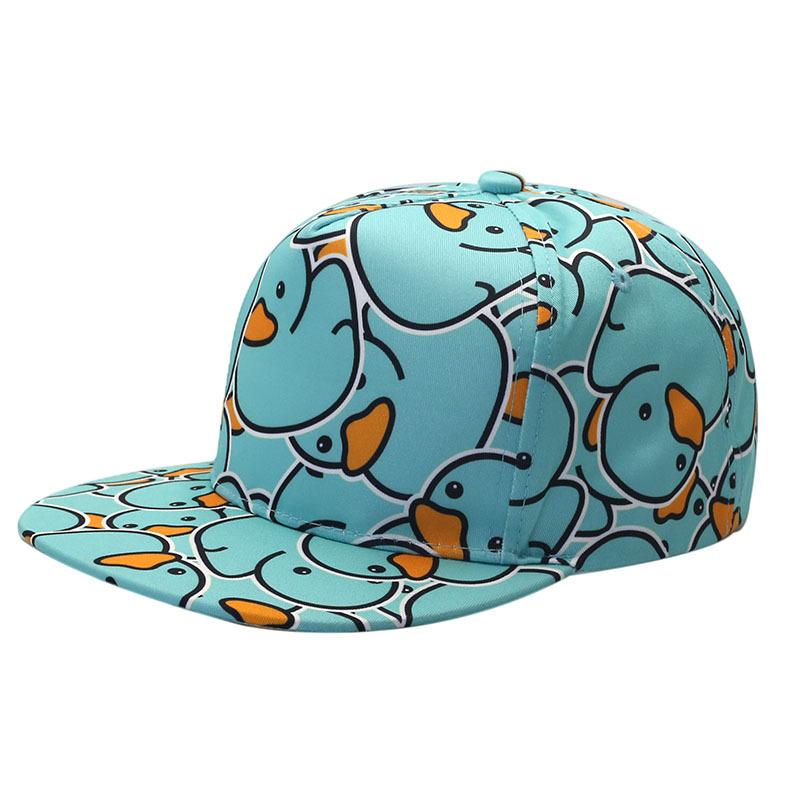 Flat Edge Baseball Cap European and American Personality Hip Hop Hat Summer Visor Cap Skull Ghost Pumpkin Baseball Cap Halloween
