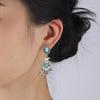 Vintage Eagle Turquoise Charm Mom Earrings Bohemian Women's Ear Ornaments