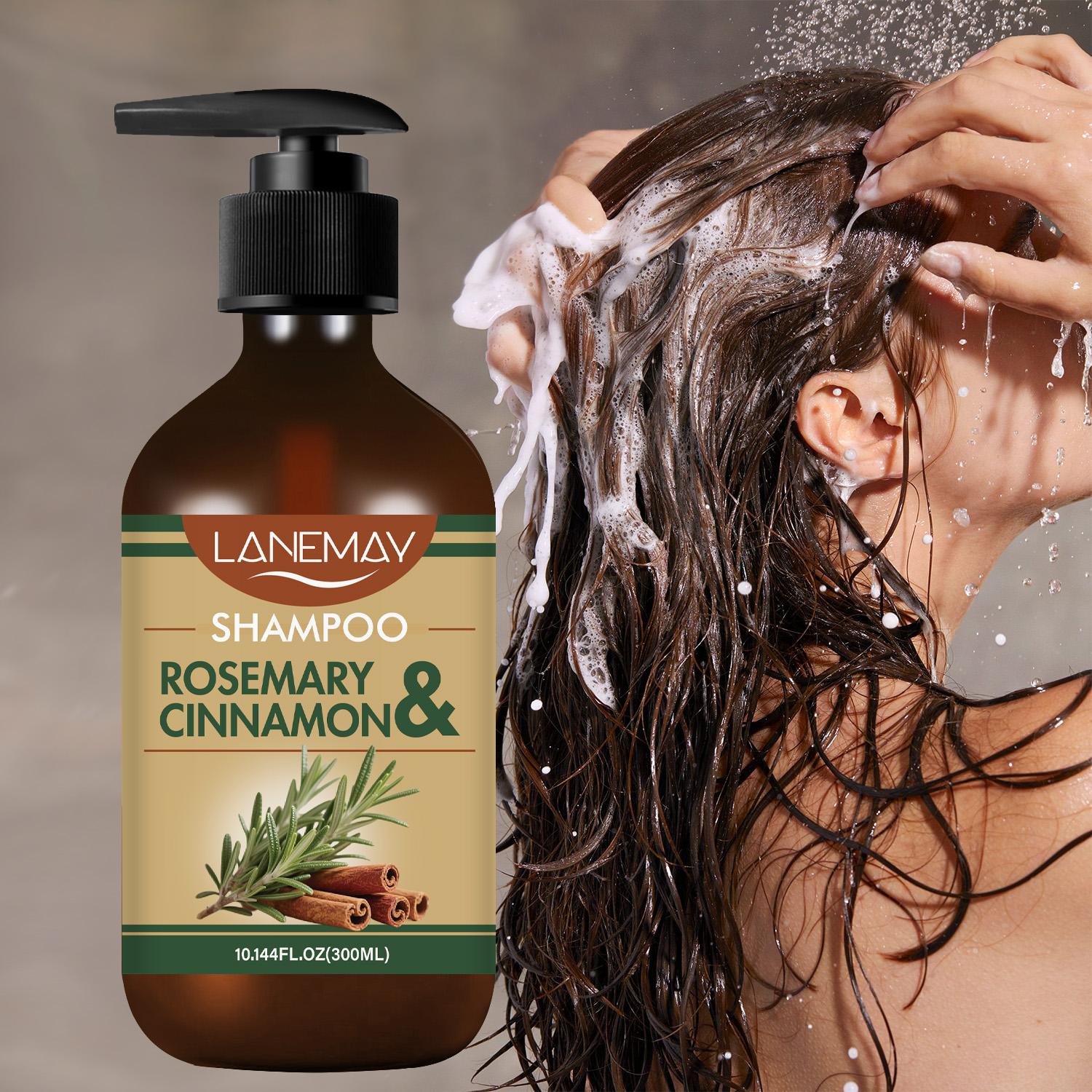 

ROSEMARY & CINNAMON SHAMPOO-Clean, Refresh Hair-Leavw Hair Full of Vitality-Suitable for all Hair Types, 300ml