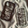 I’m Ok Letter Phone Case for IPhone 16 15 14 13 12 Mini 11 14 Pro X XR XS Max 7 8 Plus SE2022 Fahion Hard Shockproof Back Cover